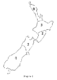 Figure 1, New Zealand Map